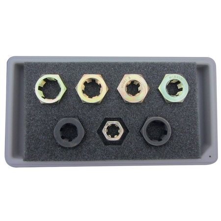 Kastar Hand Tools/A&E Hand Tools/Lang ATV Axle End Thread Restorer 7pc Kit KH801